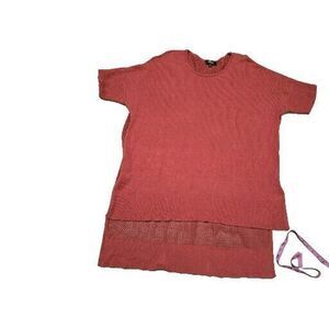 Nene Leakes Sweater Shirt High Low 3x Orange